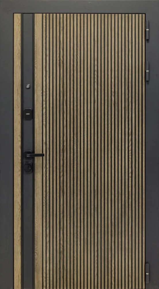 Входная дверь ДвериПРО Rosna ФЛЗ-1 шарли светлый DPRO221203 внешняя сторона